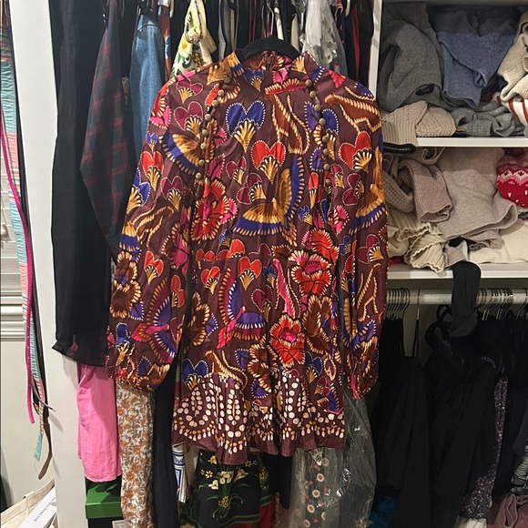 FARM Rio Multicolor Heart Print Dress - Picture 1 of 4